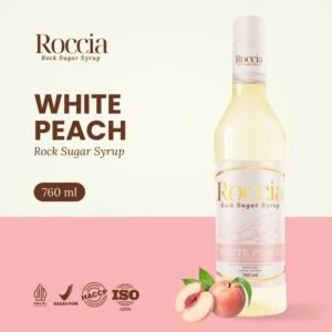 Roccia White Peach Syrup